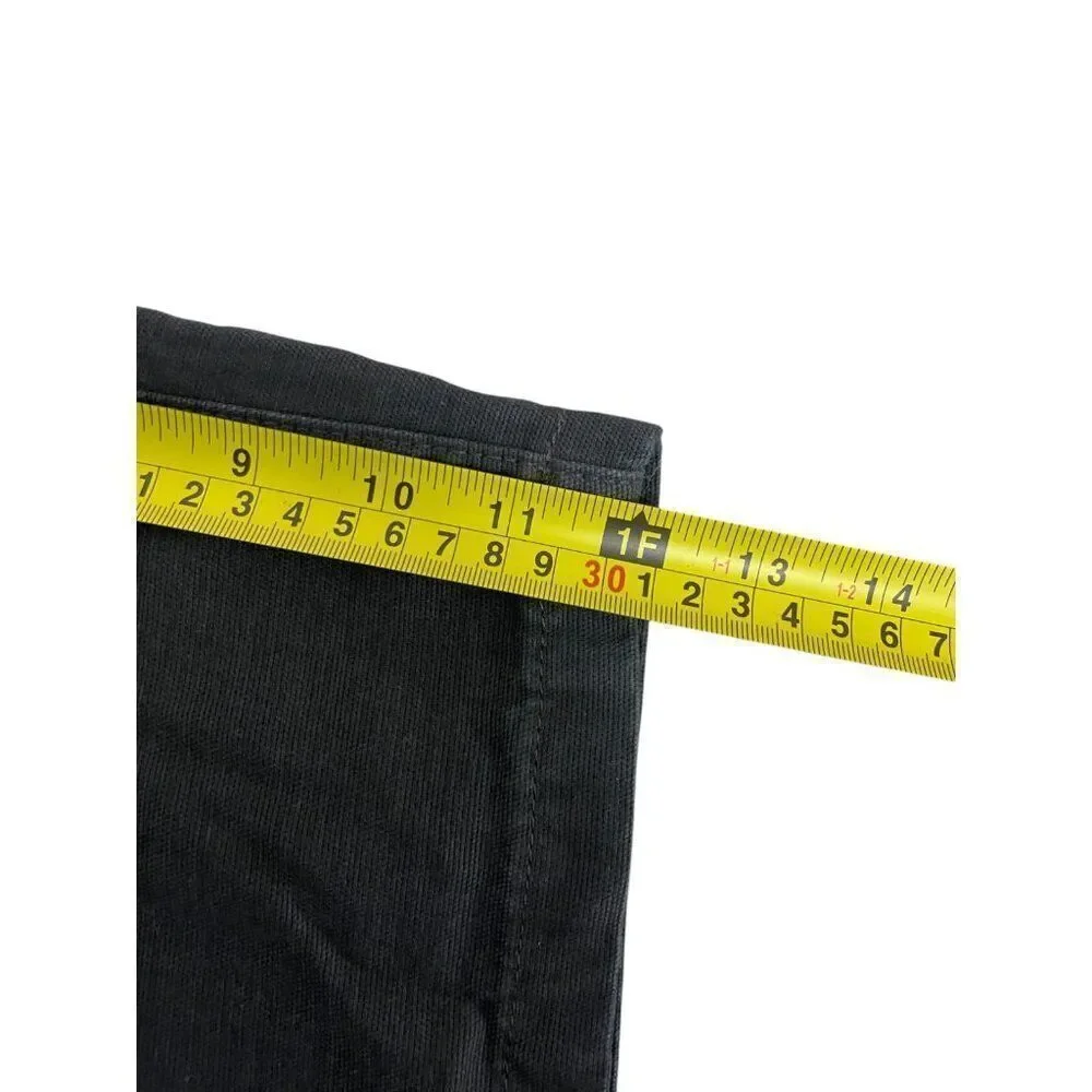 Zara Men Bermuda Short EU 38 US 30 Black Baggy Fit Cotton Denim 9632/902 NWT